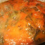 Долма в виноградных листьях