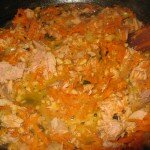 Спагетти с соусом 