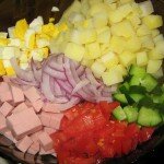 «Летний оливье».