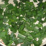 Листья лука-порея