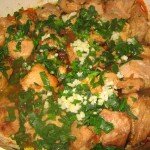 Медальоны из индейки  