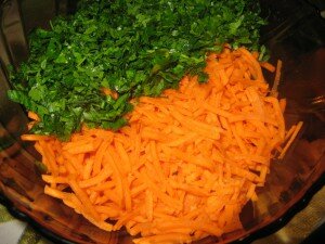 салат из моркови 