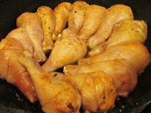 Курочка под  соусом