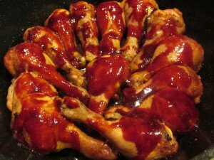 Курочка под  соусом