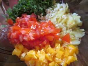 Овощной салат