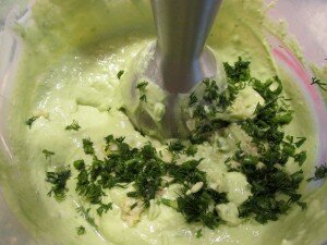  соус из авокадо